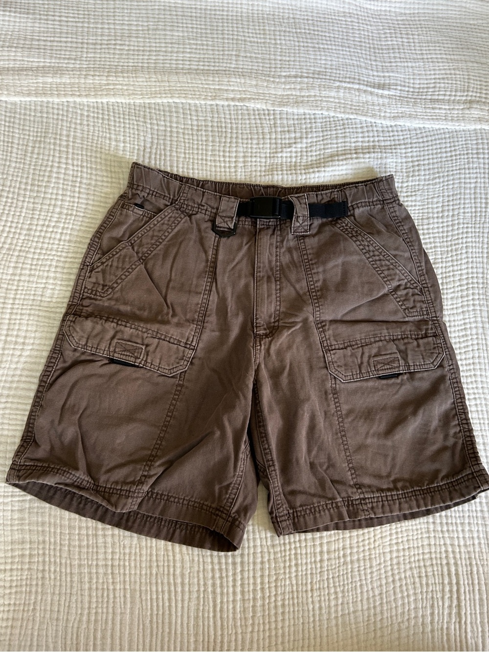 Wrangler Men's Cargo Shorts in Brown